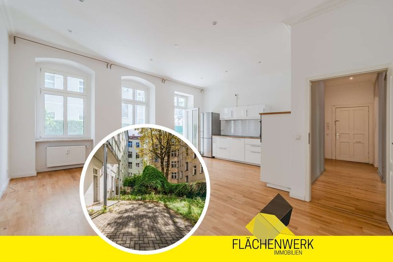 Prenzlauer Berg | Familienfreundliche 3,5 - Zimmer-Wohnung mit großer Süd-West-Terrasse
